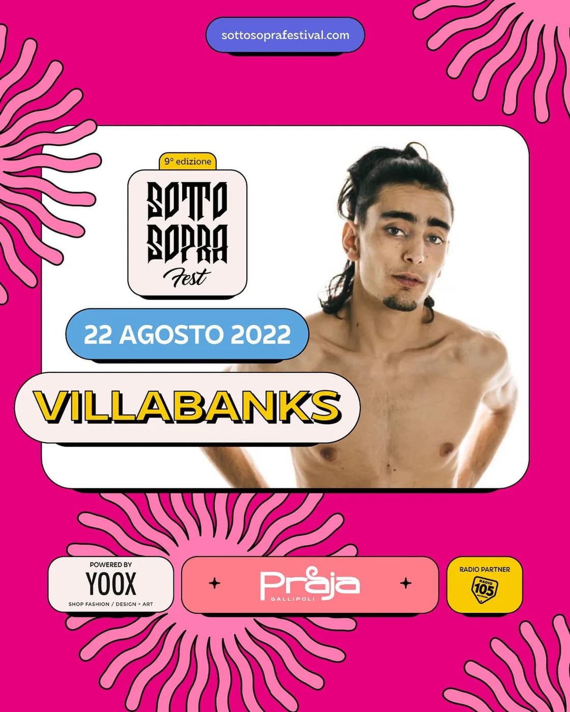 El Filósofo @villabanks torna con un secondo live al Sottosopra