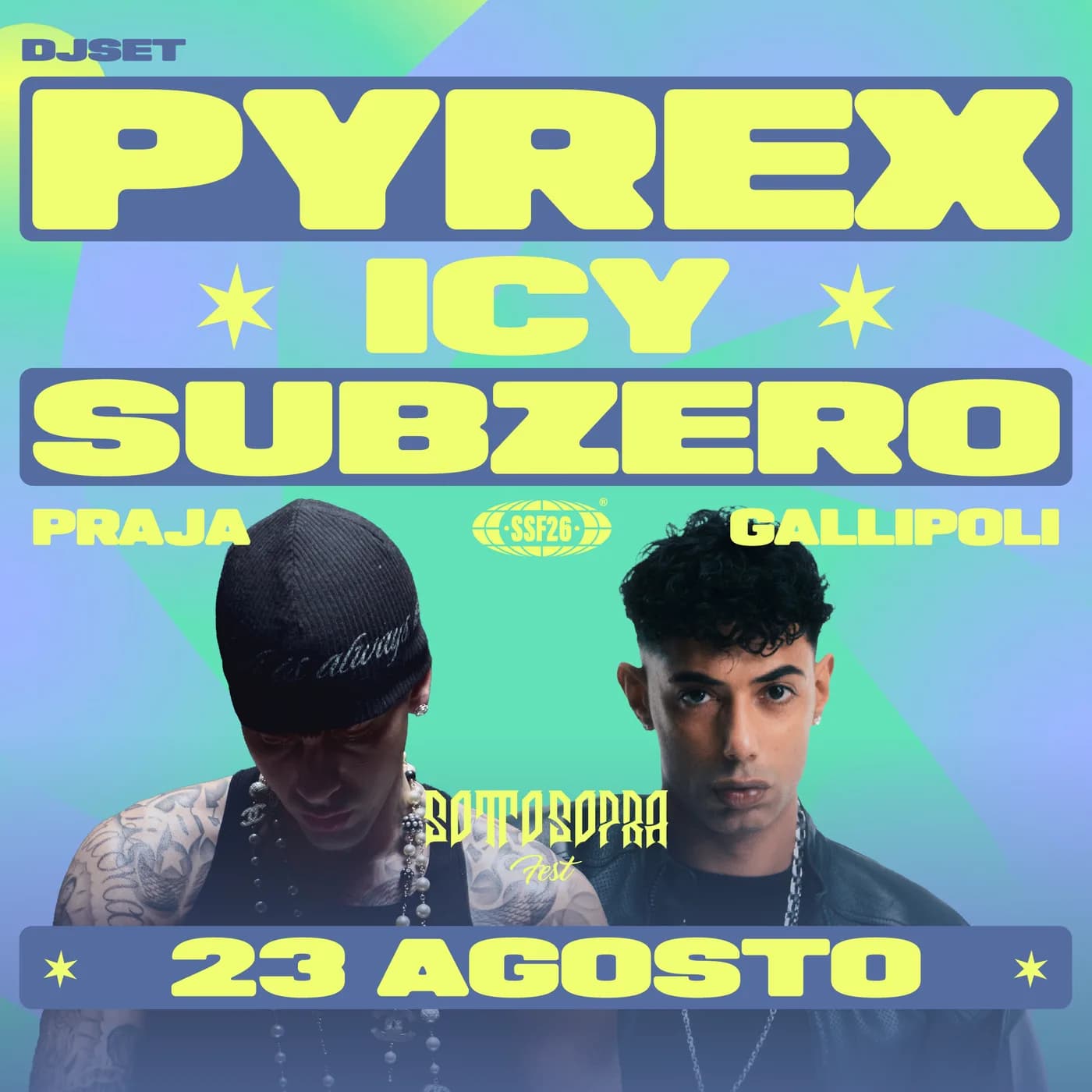 PYREX, ICY SUBZERO
