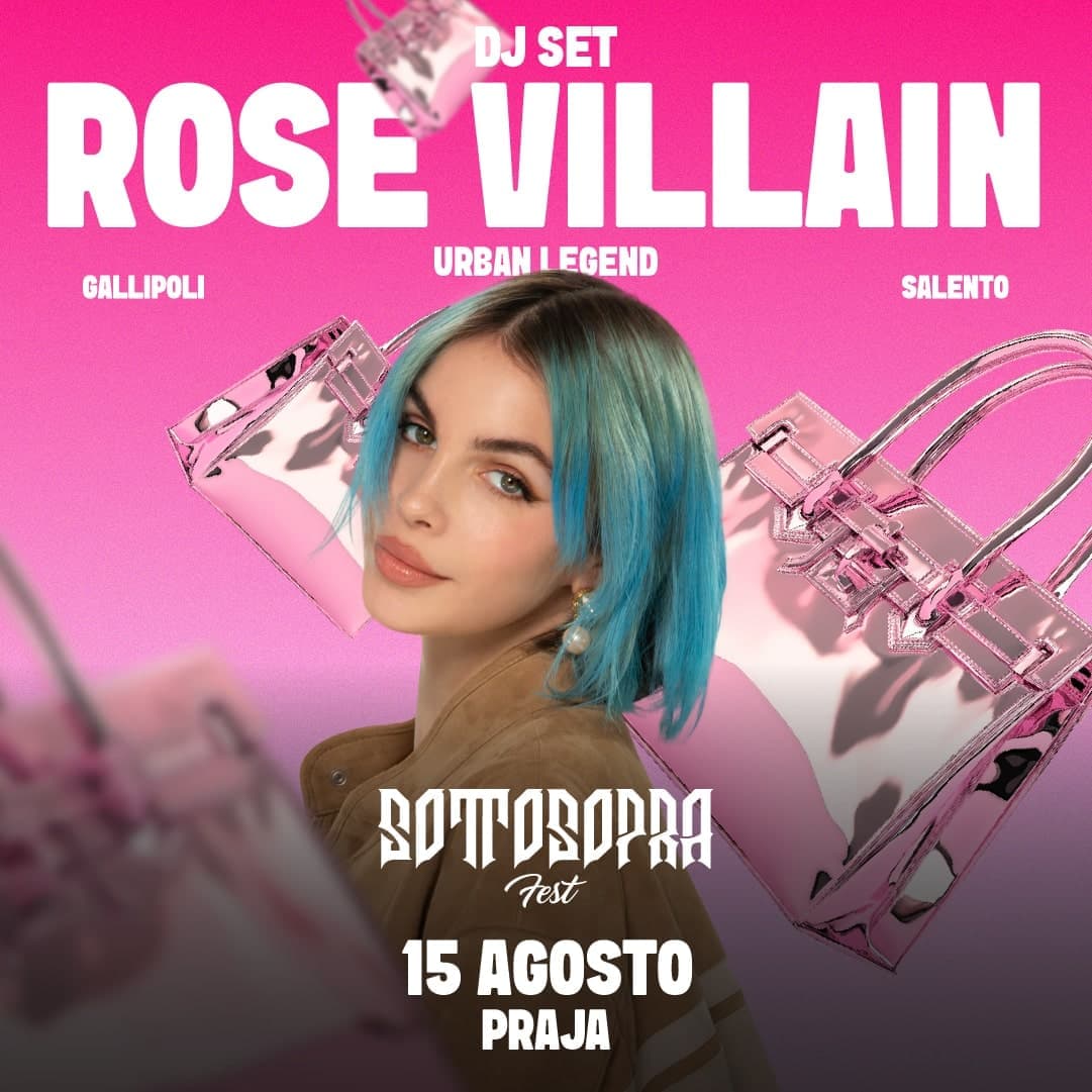 Rose Villain @ Sottosopra Fest – 15 Agosto 2025, Gallipoli