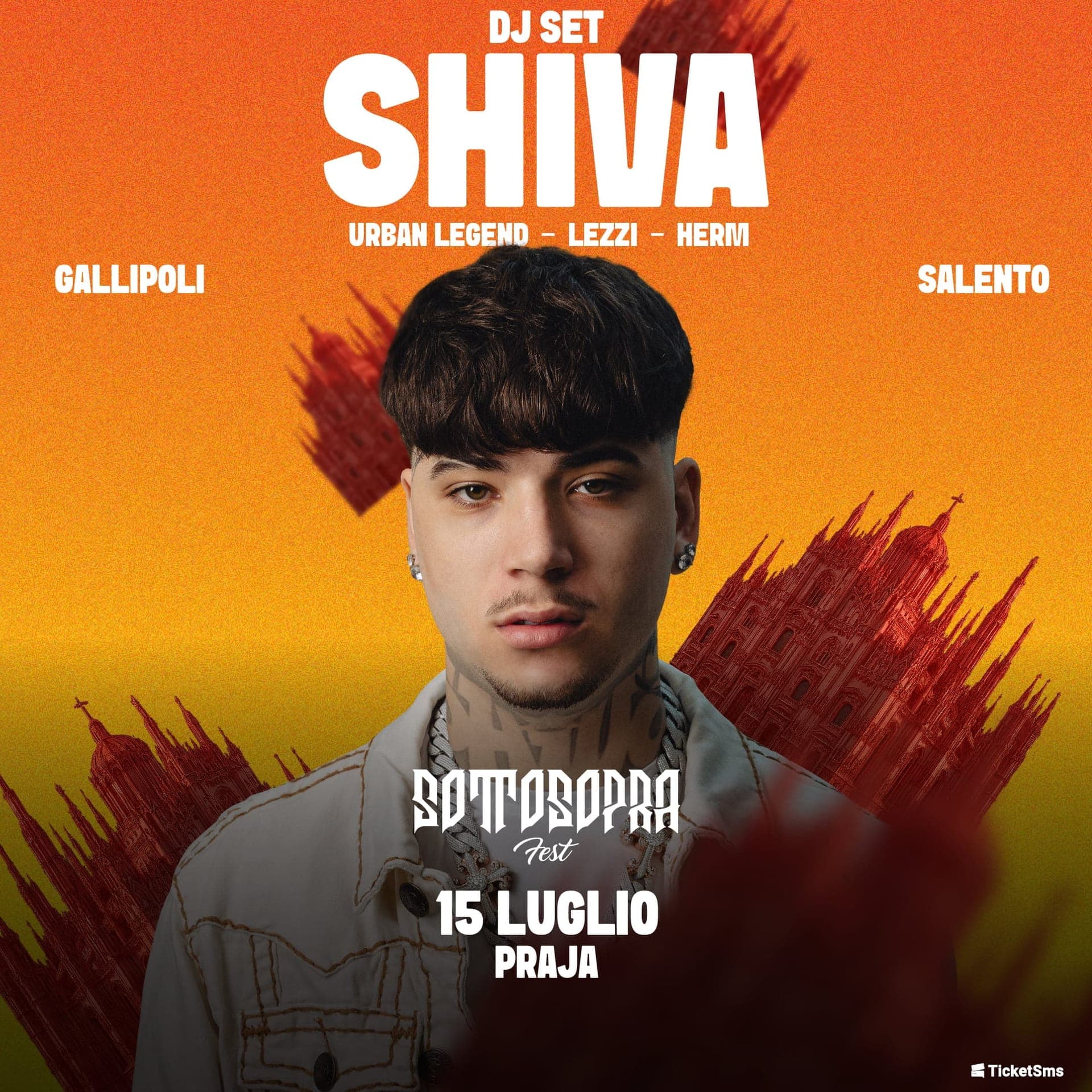 SHIVA @ Sottosopra Fest – 15 luglio 2025, Gallipoli