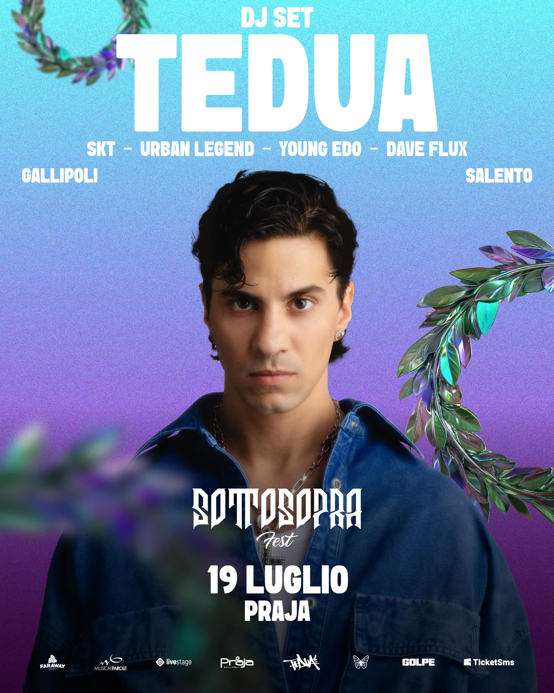 TEDUA @ Sottosopra Fest – 19 luglio 2025, Gallipoli