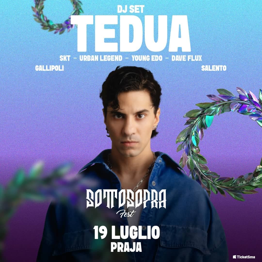TEDUA @ Sottosopra Fest – 19 luglio 2025, Gallipoli