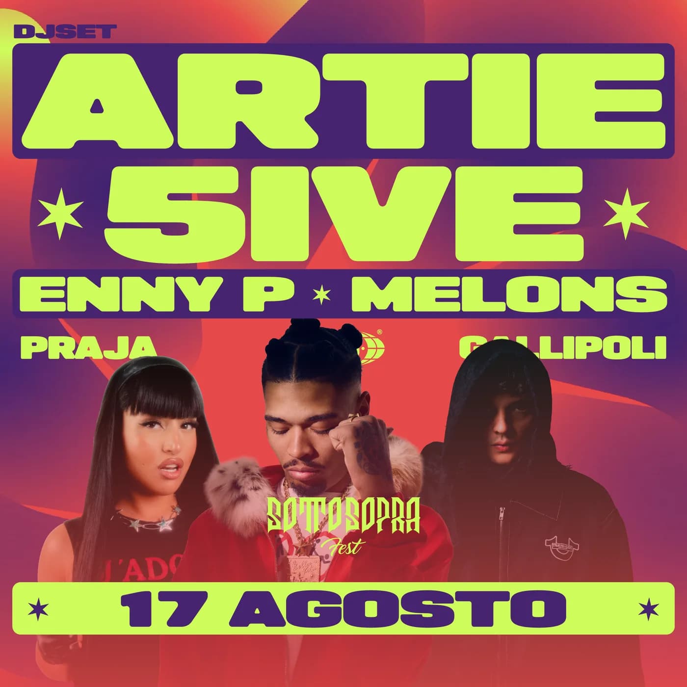ARTIE 5IVE, ENNY P, MELONS