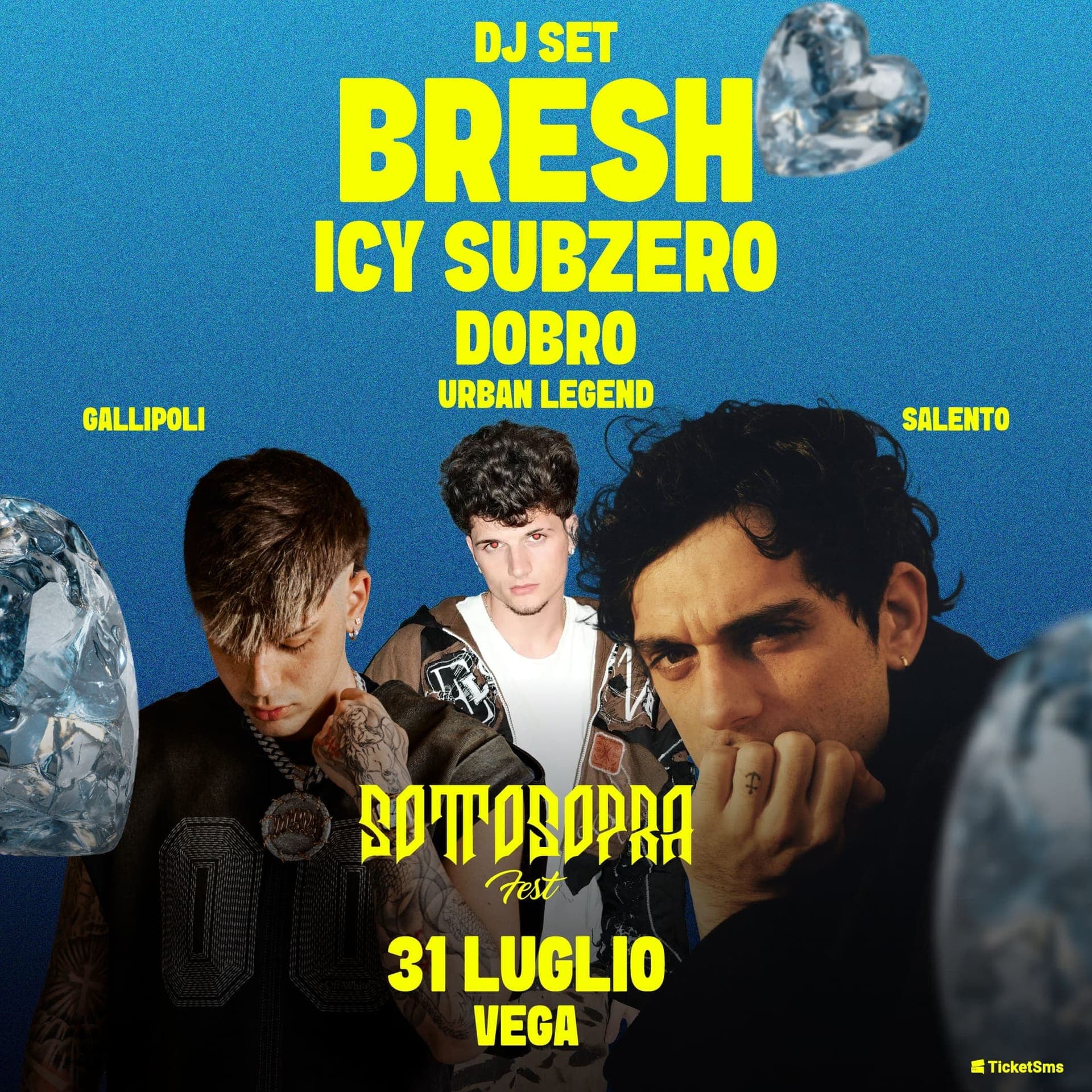 Bresh, Icy Subzero, Dobro @ Sottosopra Fest – 31 Luglio 2025, Gallipoli
