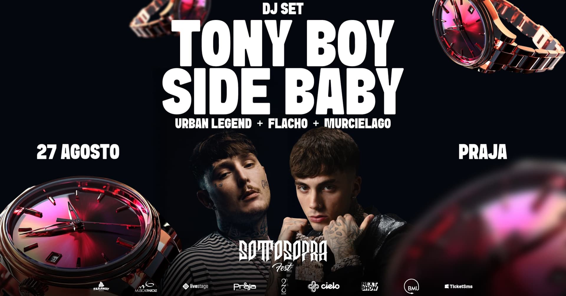 Tony Boy, Side Baby