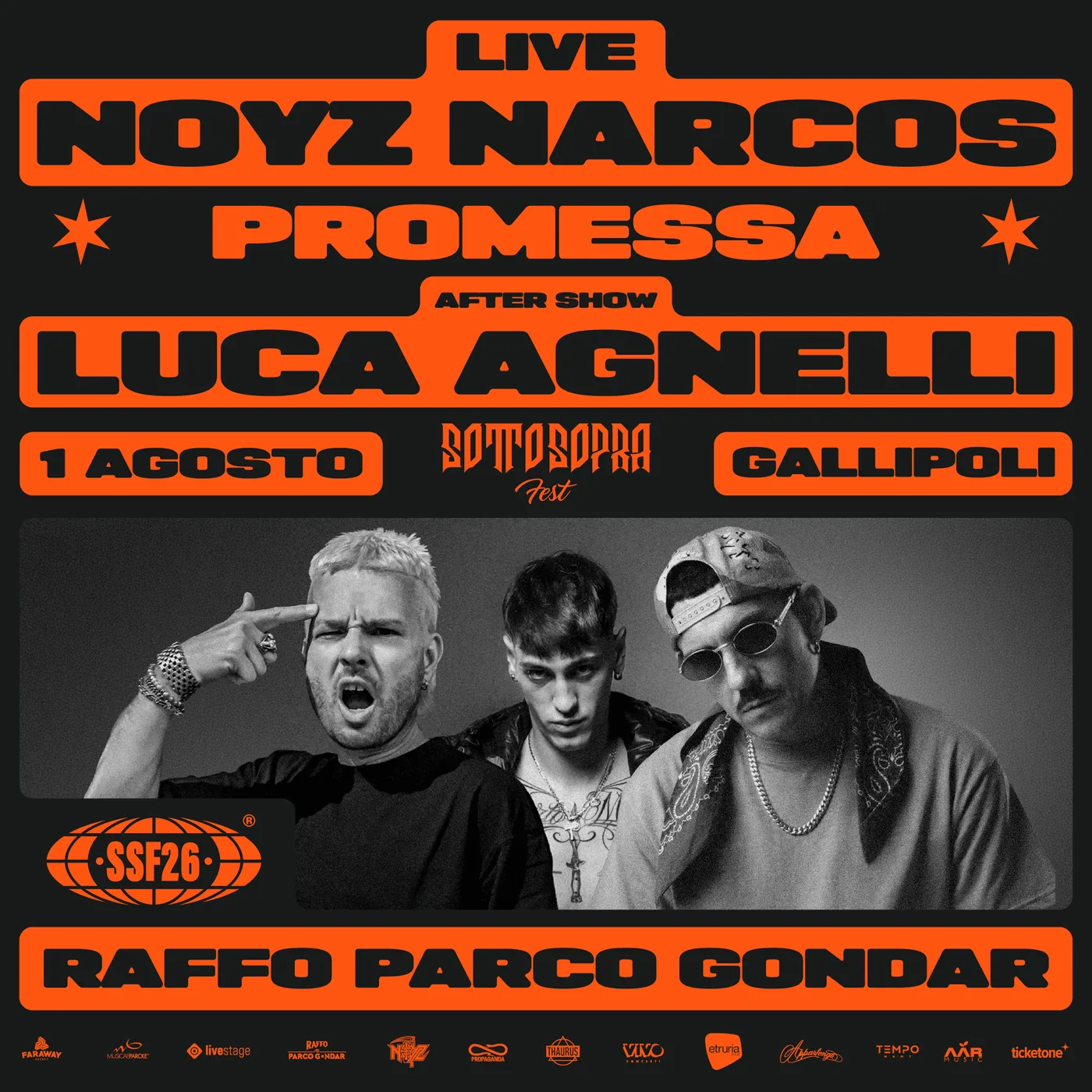 NOYZ NARCOS, PROMESSA, LUCA AGNELLI