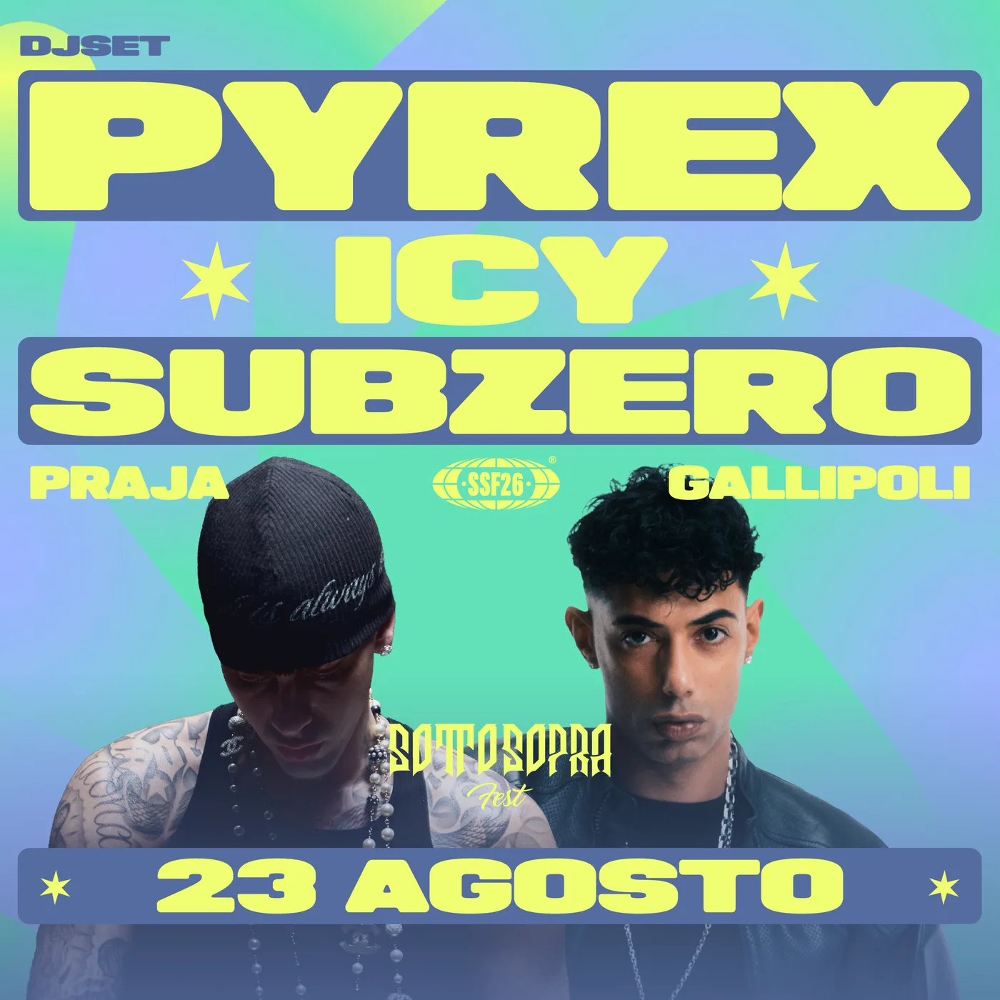 PYREX, ICY SUBZERO